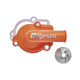 BOYESEN Vandens siurblio dangtelio ir sparnuotės rinkinys oranžinis KTM SX-F/ EXC-F/ XC-F 250-350, HUSQVARNA FC/ FE/ FX 250-350