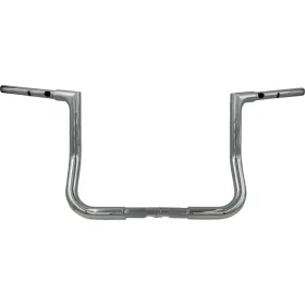 FAT BAGGERS INC. 1-1/4" EZ Install Flat Top Batwing Handlebar Chrome 32mm 91,5cm (30,5cm)