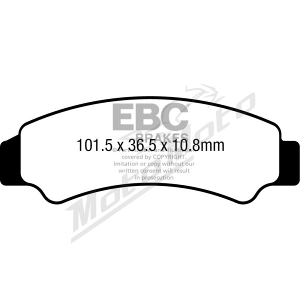 EBC TT Sport Carbon Fusion Brake Pads CF MOTO CFORCE 450-1000 17-24