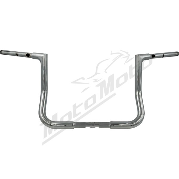 FAT BAGGERS 1-1/4" "EZ Install Flat Top" Batwing Vairas Chrominis 32mm 91,5cm (30,5cm)