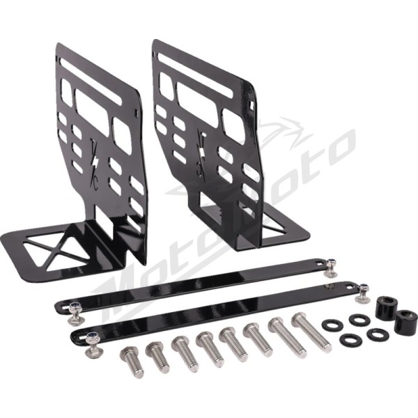 THRASHIN SUPPLY CO. Hard Mount Brackets for Essential & Escape Saddlebags Harley Davidson FLD / FLDE 1340-1923cc 99-25