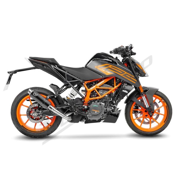 LEOVINCE GP Corsa Black Edition Slip-On Muffler KTM DUKE 125-390 21-23