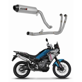 CF MOTO 450 MT 2024 Full Exhaust System Collector Silencer MX2 + dB killer
