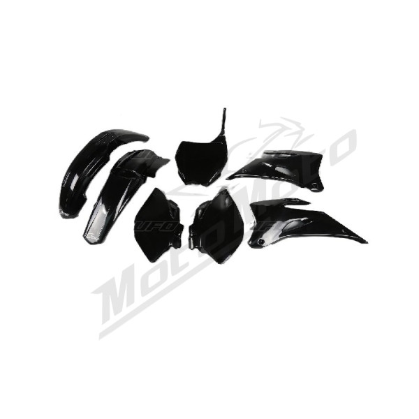 UFO Plastic kit black Yamaha YZ 250-450F 06-09
