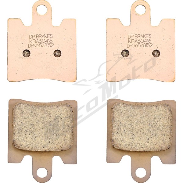 DP BRAKES Standard DP Sintered Brake Pads Yamaha FJR / XV 1300-1900cc 05-22