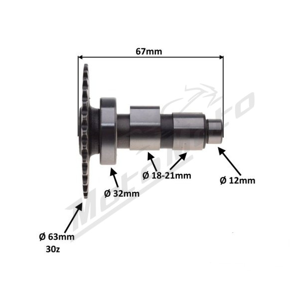 Camshaft Pitbike YCF 50