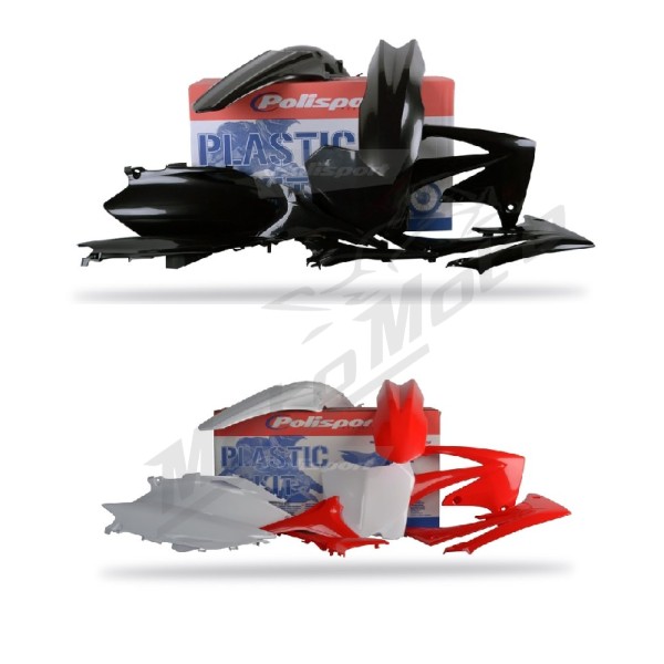 POLISPORT plastikinis rinkinys Honda CRF250F/CRF450F 09-10