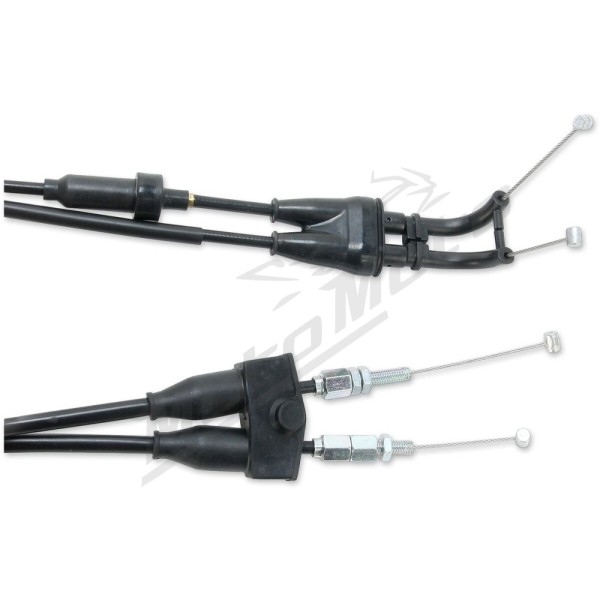 MOOSE OFFROAD Black Vinyl Throttle Cable Suzuki RMX / RM-Z 250-450cc 08-17