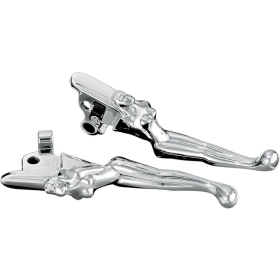 KURYAKYN Silhouette Brake And Clutch levers Harley Davidson FLD / FLHRI / FLHTC / FXDC / XLH / XL 883/1690 95-17 