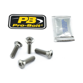 PRO BOLT Titanium Brake Rotor Mounting Bolt Kit Kawasaki ER-6 / KLE / KLZ / Ninja 600-1400cc 07-25