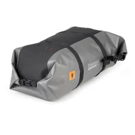 Kappa bag / roller for seat / trunk 45l 100% waterproof color black-silver (k' rugged) (61x34x23cm)