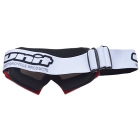 Off Road goggles red UNIT M18 (silver lens)