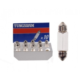 Light bulbs TUNGSRAM 12V C5W TUBE / 10pcs