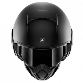 Shark Street-Drak Blank Black Matt open face helmet