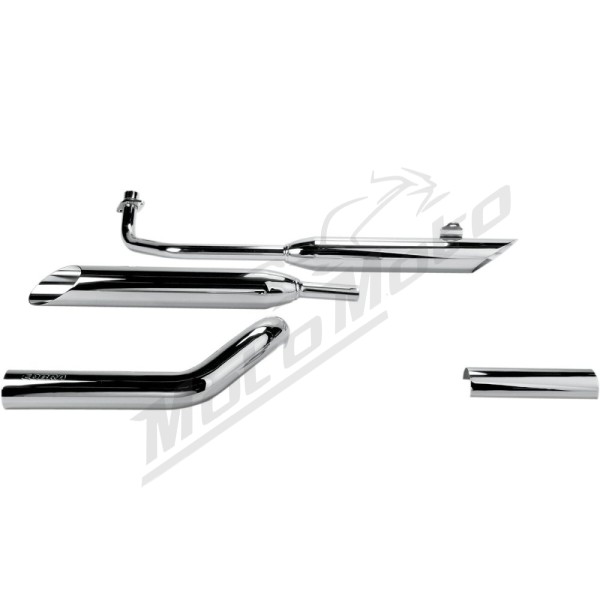 COBRA Slashcut Slip-On Mufflers Yamaha XVS 650 04-11