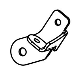 AKRAPOVIC Muffler Bracket Yamaha YZF-R7 690 22-25