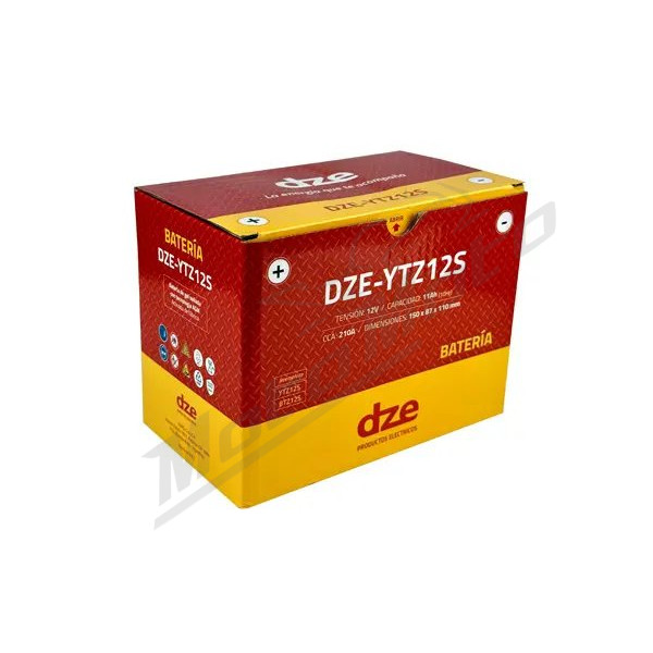 DZE YTZ12S gelinis akumuliatorius 12V 8,6AH