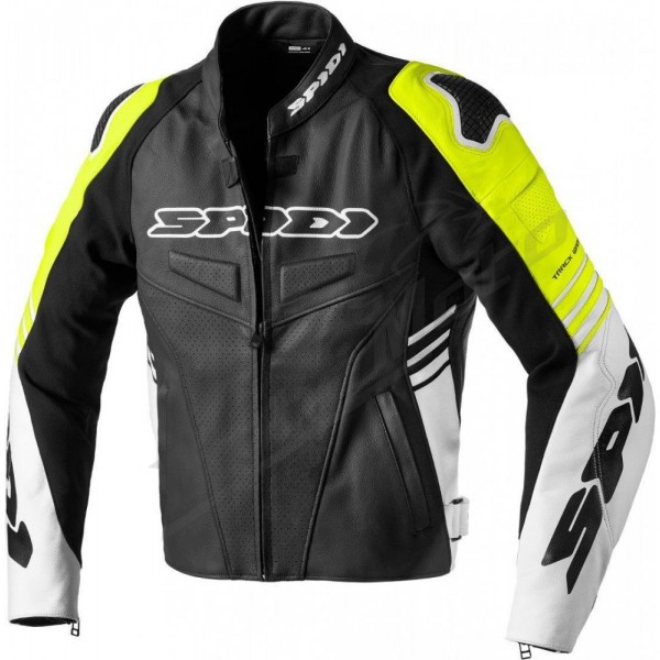 Spidi Track Motorcycle Leather Jacket – Leather Jacket Gear®