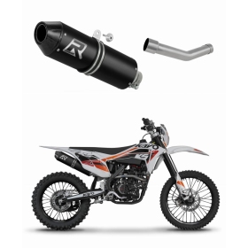Kayo K5 300 Enduro 2024-2025 išmetimo duslintuvas MX2 BLACK + dB killer