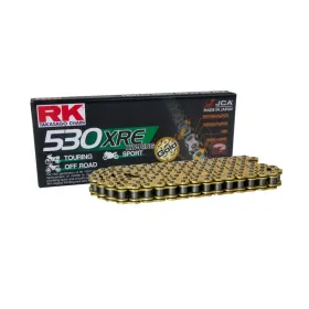 Rk drive chain GB530XRE (xw-ring) gold color