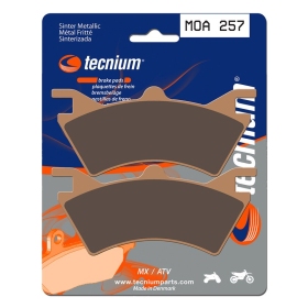 TECNIUM MX/ATV Sintered Metal Brake pads MOA257 Polaris Sportsman 500 00-11