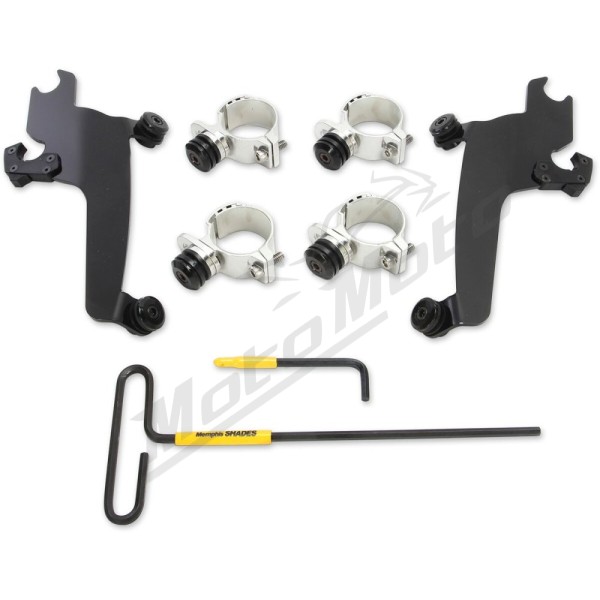 MEMPHIS SHADES METRIC No-Tool Trigger-Lock Mount Kit for Sportshield Victory Vegas 92-106 03-17
