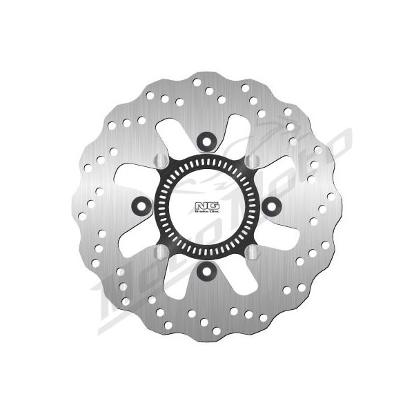 NG Rear Wawe Brake Disc 250x100x5mm Kawasaki Versys 650cc 15-24
