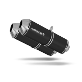 Triumph SPEED TRIPLE 1050 2005-2010 Exhaust Silencer Muffler OVR BLACK + dB killer