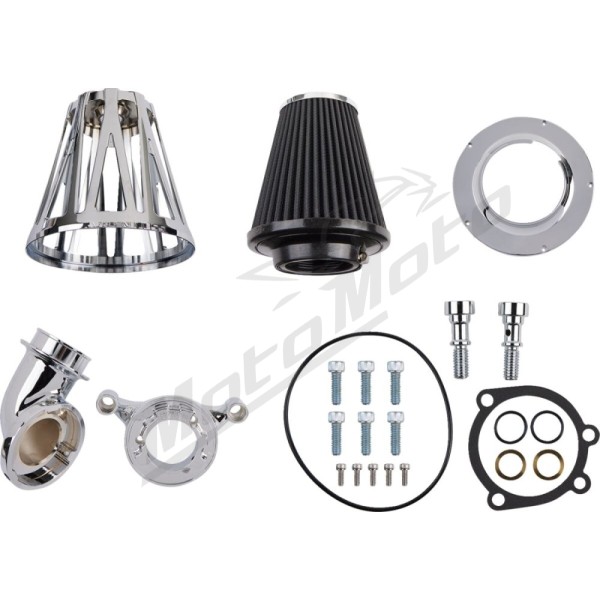 ARLEN NESS Monster Sucker Air Cleaner Harley Davidson FLD / FLHR / FLHRCI / FLHTC / FLSTN 1450-1800cc 99-17