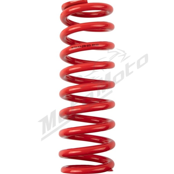 MOOSE OFFROAD Shock Spring 270mm 57,5N Beta / Fantic / GasGas / Honda / Husqvarna / Kawasaki / Rieju / Suzuki / Yamaha 125-511cc 87->