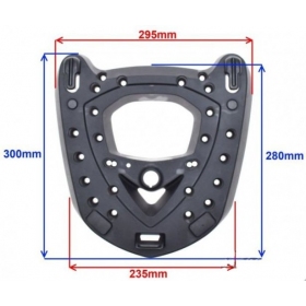 Plastic fastening plate 9061