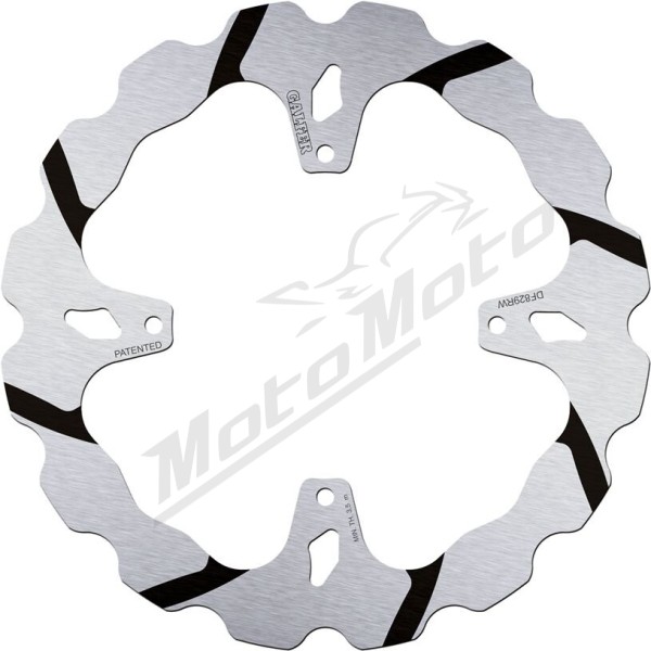 GALFER BRAKE ROTOR FIXED WAVE GROOVED TM Racing EN / MX / SMR / SMX 85-530cc 01-14