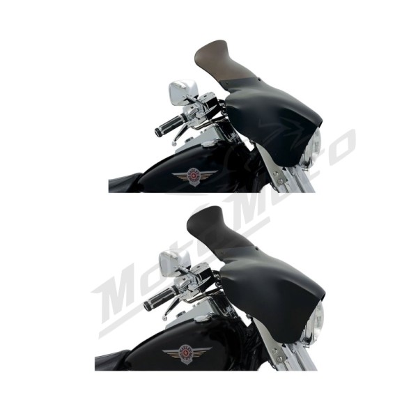 MEMPHIS SHADES HD Batwing priekinis stiklas 23cm Harley Davidson / Honda / Indian / Kawasaki / Suzuki / Victory / Yamaha 50-1900 80-25