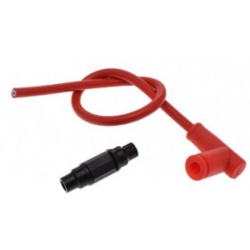 Spark plug cable with universal retainer 8mm 415m