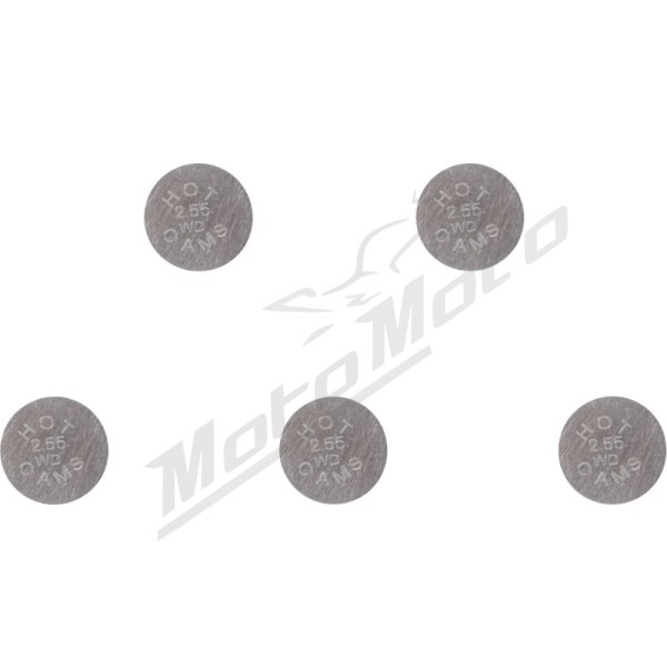HOT CAMS Replacement Valve Shims Ø7,48x2,55 mm - 5 pcs