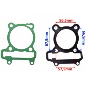 Cilindro tarpinės LONGJIA LJ125T-8M / SYM 125cc - 150cc