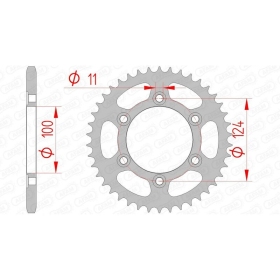 AFAM Steel Standard Rear Sprocket 50602 - 520 DUCATI 1989-2014