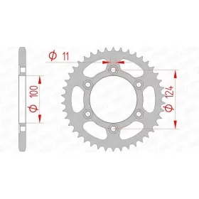 AFAM Steel Standard Rear Sprocket 50602 - 520 DUCATI 1989-2014