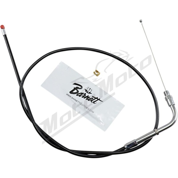BARNETT Black Vinyl Throttle/Idle Cable Harley Davidson 1340cc 1987-1995