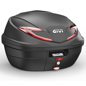 Givi B360 Monolock galinė daiktadėžė 36L juoda / raudona