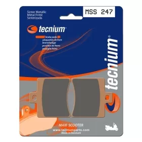 TECNIUM Maxi Scooter Sintered Metal Brake pads MSS247 Aprilia / Beta / Derbi / Hyosung / Keeway / Malaguti 50-500cc 92-18