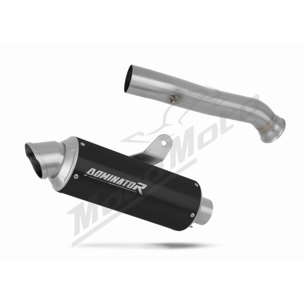 Husqvarna NORDEN 901 2022-2025 Dominator Exhaust Silencer Muffler GPF BLACK + dB killer