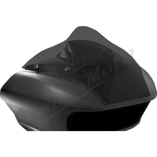 MEMPHIS SHADES METRIC BRL Race Bubble Windshield Harley Davidson FLTRX 1690-1750 15-23