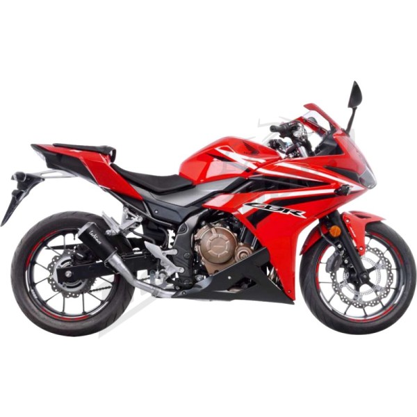 LEOVINCE LV-10 Black Edition Slip-On duslintuvas HONDA CB/CBR 500 16-19