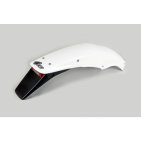 Ufo enduro rear fender (with splash pad) Honda CR 125-250cc 92-97 White