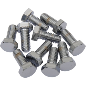 DRAG SPECIALTIES Replacement Hex-Head Bolts M8 10vnt.