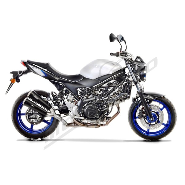 LEOVINCE "GP Duals Slip-On" duslintuvas SUZUKI SV 650 16-25