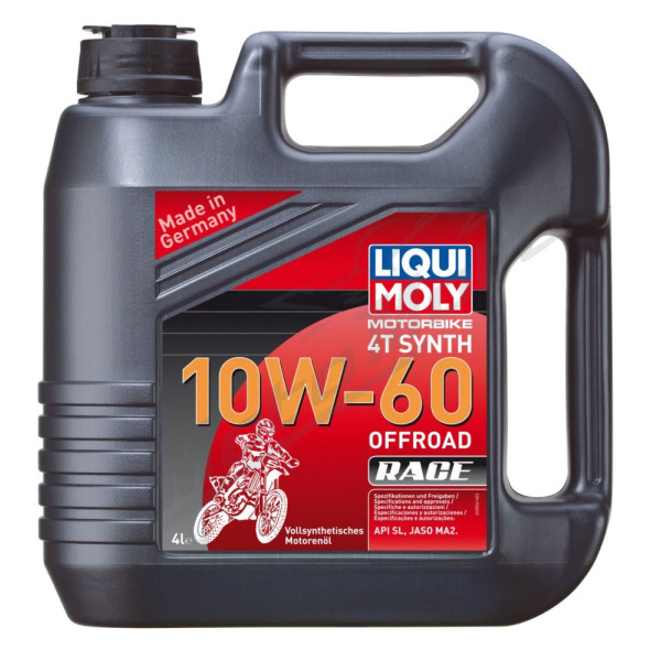 LIQUI MOLY Offroad Race Synthetic 4T 10W-60 Engine Oil 4L