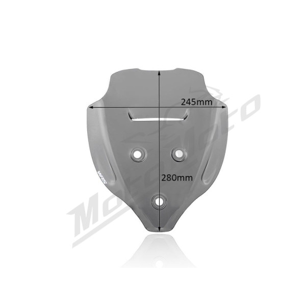 WRS SPORT PLUS Windscreen Dark Smoke Ducati Streetfighter V4 1100cc 20-22