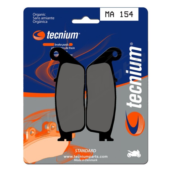 TECNIUM Street Organic Brake pads MA154 Yamaha Versity / X-MAX / X-CITY 125/400 05-16
